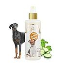 Pet Life Summer Cool Dry Bath Shampoo Doberman Dog & Puppy Dry/Waterless Dog Shampoo Spray | Made with Natural Ingredients for A Cleaner, Smoother & Shinier Coat for All Dog Breed – 200 Ml