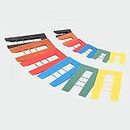 TIMCO Assorted Shims - Assorted Colours - Colourful spacers, shims, Plastic Packers - Used for Easy Quick Levelling of battens, Dry Lining Systems, Door and Window Frames - 1.0-6.0mm - Pack of 200