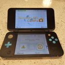 Nintendo 2DS XL Console - Black/Turquoise - TESTED - WORKS-  NO RT - READ
