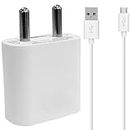 18W Charger for HTC Rhyme CDMA Charger Original Mobile Wall Charger Fast Charging Android Smartphone Qualcomm 3.0 Charger Hi Speed Rapid Fast Charger with 1.2m Micro Cable - (White, SE.I4)