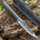 Cuchillo Yakut, cuchillo forjado para caza y pesca (ACERO 40E) #334