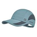GADIEMKENSD Running Cap Mens Cooling Hats Summer Sun Hat Dri Fit Workout Hat Hiking Accessories for Golf Hiking Outdoor Camping Gym Tennis Travel Cycling Horse Fishing Walking (Sky Blue, L)