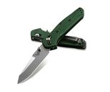 Benchmade 945 Mini Osborne AXIS Lock Knife Green (2.9" Satin)