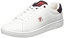 FILA Men's Crosscourt 2 NT Sneaker, White Red, 9.5 UK