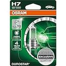 Osram 64210CR1-01B GLL H7 DUROSTAR Scheinwerferlampe überzeugt durch lange Lebensdauer und Leuchtkraft, 12 Volt 55 Watt