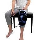 Cold Therapy Knee Ice Wrap with Compression and 2 Ice Gel Packs - Great for Knee Pain Relief, Swelling, Injury Recovery, Meniscus & ACL tears, Sprains and More - by SimplyJnJ
