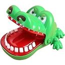 Kidology Crocodile Teeth Toys for Kids | Crocodile Biting Finger Games Toddlers Toy | Educational Learning Preschool Toy Dentist Games with Sounds Funny Crocodile Alligator Chomp Game (Green)