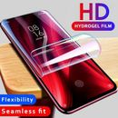 For SAMSUNG Galaxy S10 8 9 Plus 5G NOTE TPU Hydrogel FILM Screen Protector COVER