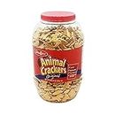 Stauffer Animal Crackers - Barrel of Animal Crackers - Smiling Sweets - 3lb Barrel - Delicious Snacks for the Whole Family - Timeless Classic that Everyone is Sure to Enjoy