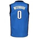 Outerstuff Russell Westbrook Oklahoma City Thunder #0 Youth Home Player Jersey, Blue, Small 6/7