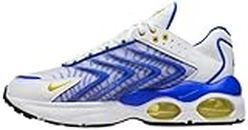 NIKE Air Max TW Mens Running Trainers DQ3984 Sneakers Shoes (UK 9.5 US 10.5 EU 44.5, White Speed Yellow Racer Blue 100)