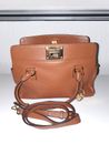 Michael Kors Genuine Brown Leather  Handbag  very good condition