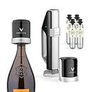Coravin Sparkling Wine by the Glass System - Includes 4 CO2 Gas Capsules and 2 Stoppers