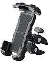 Lamicall Motorcycle Phone Mount Holder - Easy Installation Handlebar Phone Clamp, Scooter Phone Clip for iPhone 14 15 Pro Max 13 Pro Max 12 Plus, Galaxy S23 Ultra, S22, S21, 4.7-6.8" Cellphone