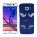 COQUE CASE SAMSUNG GALAXY S6 DONT TOUCH MY PHONE SILICONE RIGIDE (TPU)