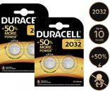 x2/x4/x6/x8/x10/x20/x50 Duracell DL/CR 2032 3V Lithium Button Battery Coin Cell 