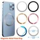 3x magnetisch kabellos kompatibel Auto Ladegerät Metall Ring für Magsafe iPhone Galaxy