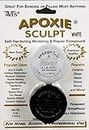 Aves Apoxie Sculpt - 2 Part Modeling Compound (A & B) - 1/4 Pound, Apoxie Sculpt for Sculpting, Modeling, Filling, Repairing, Easy to Use Self Hardeing Modeling Compound – White