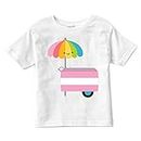 baby wish Summer T-Shirt for Boy’s and Girl’s T-Shirt Toddler Boys Summer T-Shirts Short Sleeve Top Kids Clothes Baby Boy T-Shirts Rainbow Van Summer