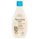 Aveeno Baby KIDS Bubble Bath & Wash 250ml | Enriched with Soothing Oat Extract | Foam Body Wash Developed for Your Little Superhero | Childrens Toiletries Sets