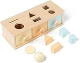Montessori Object Permanence Box, 2 in 1 Shape Sorter and Object Permanence Box, Montessori Toys for 1 Year olds, Baby Toys 12 Months, Montessori Toys, Baby Toys