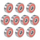 6301-2RS Deep Groove Ball Bearing Z2 12x37x12mm Double Sealed Chrome Steel 10pcs
