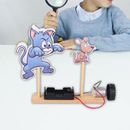 Zum Selbermachen Wissenschaft Experiment Kits handgefertigtes pädagogisches Spielzeug Katze und Maus für Kinder