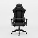 Rekart Multi-Functional Ergonomic Gaming Chair with Lumbar Support, P.U Moulded Foam, Adjustable Arm Rest | Office/Work from Home/Gaming/Computer |175 Degree Recline Comfortable & Durable |Black (DIY)