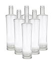 Reminisce Premium Saturn Glass Beverages Bottle 700ml. Quantity x6