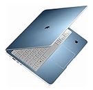 Glossydesigns Full Body Laptop Skin Upto 15 6 Inch Sticker Compatible For Dell/Hp/Lenovo/Acer/Sony All Laptop Size Upto 15 6 Inch - All (Glossy Silver)