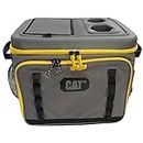 CATERPILLAR - Glacière portable Sac isotherme 39 Litres Grand volume Chantier Camping Plage