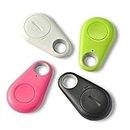 GPS-Tracking Device Smart Key Finder Locator GPS Tracking Device for Kids Boys Girls Pets Cat Dog Keychain Wallet Luggage Anti-Lost Tag Alarm Reminder Selfie Shutter (1-Piece)