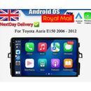For Toyota Auris E150 2006 -2012 CarPlay & Android Sat Nav BT  Multimedia Stereo