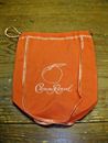 Crown Royal Whisky - Peach Bag - 9 inch bag w/ drawstring, from 750 mL bottle