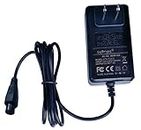 UpBright 3-Prong 29.4V AC/DC Adapter Compatible with Hyper GOGO EL-ES03 EL-ES06 25.2V 4.0Ah 100.8WH Lithium Li-ion Battery 6.5" 8.5" Hoverboard Electric Scooter ELES03 ELES06 HyperGogo Power Supply