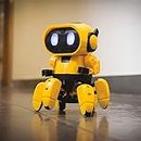 CONSTRUCT & CREATE Tobbie the Self-Guiding AI Robot -
