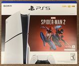 Consola Sony PlayStation 5 Slim PS5 Spider-Man 2 Paquete, Totalmente Nueva y Precintada