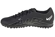Nike Homme Zoom Mercurial Vapor 15 Academy TF Turf Soccer Shoes, Black/DK Smoke Grey-Summit White-Volt, 42.5 EU
