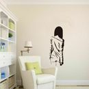 Pegatina de pared creativa sexy para niña sala de estar dormitorio desmontable mural decoración del hogar