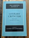 The Cambridge History of Literary Criticism, Vol. 4: El siglo XVIII