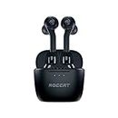 ROCCAT Syn Buds Air True Wireless Earbuds for Mobile Gaming with Dual-Microphones, for Nintendo Switch, Windows, 7, 8.1, 10, 11, Mac, iPad, and iPhone – Black
