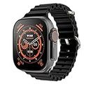 SHIVAY SURYA T800 Ultra Smart Watch 1.99 inch | Calls |Texts | Music | Fitness | Tracking and More (T800 Black (Without SIM))