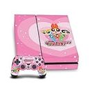 Head Case Designs Officially Licensed The Powerpuff Girls Group Graphics Vinyl Sticker Gaming Skin Decal Cover Compatible with Sony Playstation 4 PS4 Console and DualShock 4 Controller Bundle