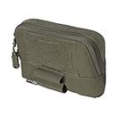 TOPTACPRO Tactical MOLLE Admin Panel Pouch Small Chest Pouch for Tactical Vest JPC2.0 AVS CPC MOLLE System Gun Belt (E:Ranger Green)