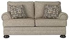 Signature Design by Ashley Kananwood New Traditional Loveseat, Light Brown