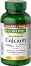 Nature's Bounty Calcium Pills plus Vitamin D3 Supplement, Helps maintain bones, 1200mg, 200 Softgels, Multi-colored, 200 Count (Pack of 1)