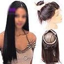 Wigs Fashian 360 Lace Frontal Human Hair Closure Brazilian Straight Hair Extensions 100g/Bundle Unprocessed Hair Closure And Weaves Hair Extensions, Wigs & Accessories