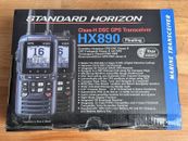 Standard Horizon Floating Handheld GPS VHF Radio DSC WAAS 6Watt Class H HX890