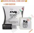 300 GIOCHI NUOVA SCHEDA R4 DUAL CORE 2021 X NINTENDO NDS,3DS,2DS,NEW 3DS XL 💥