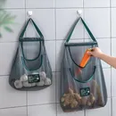 Kitchen Multifunctional Fruit Vegetable Hanging Bag Wall Hanging Ginger Garlic Storage Bag Mesh Bag